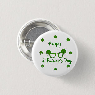 Badge Rond 2,50 Cm Bonne Saint Patrick's Day