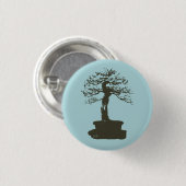 Badge Rond 2,50 Cm bonsaï (Devant & derrière)