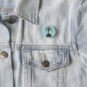 Badge Rond 2,50 Cm bonsaï (En situation)