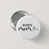 Badge Rond 2,50 Cm Bonus Maman Moderne (Devant & derrière)