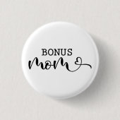Badge Rond 2,50 Cm Bonus Maman Moderne (Devant)