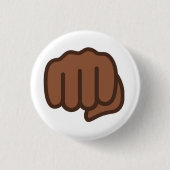 Badge Rond 2,50 Cm Bosse fraîche Emoji de poing (Devant)