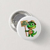 Badge Rond 2,50 Cm boton campanha SOS Lagoa da Pampulha (Devant & derrière)