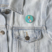 Badge Rond 2,50 Cm Boton Capoeirinha ! ABC da Capoeira ! ! (En situation)