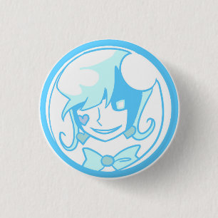 Badge Rond 2,50 Cm Boule de cristal