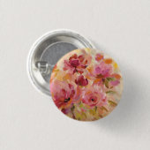 Badge Rond 2,50 Cm Bouquet des roses (Devant & derrière)