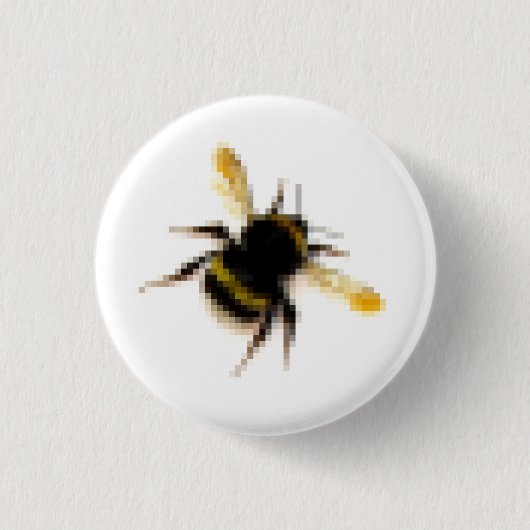 Badge Rond 2,50 Cm Bourdon. (Devant)