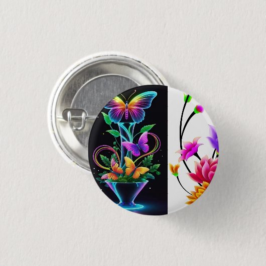 Badge Rond 2,50 Cm Bouteille (Devant & derrière)