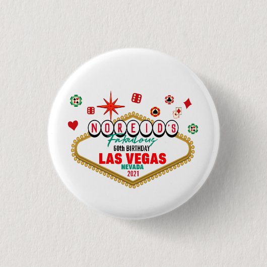 Badge Rond 2,50 Cm Bouton (Devant)