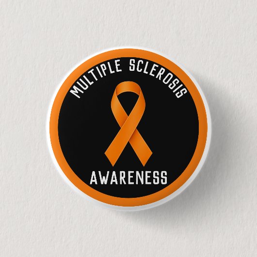 Badge Rond 2,50 Cm Bouton (Devant)