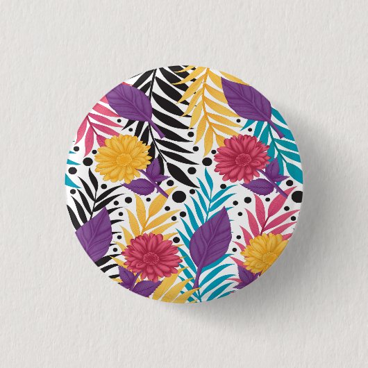 Badge Rond 2,50 Cm Bouton (Devant)