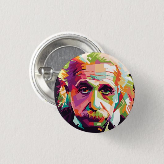 Badge Rond 2,50 Cm Bouton (Devant & derrière)