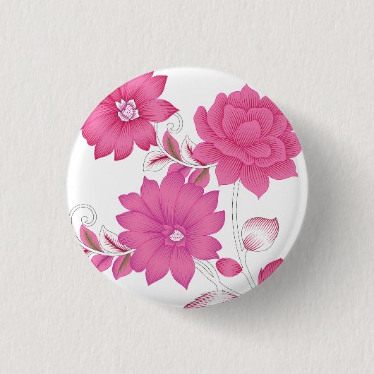 Badge Rond 2,50 Cm Bouton (Devant)