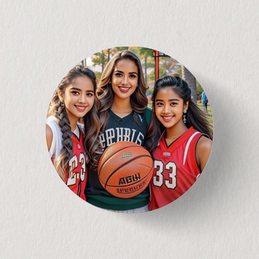 Badge Rond 2,50 Cm Bouton (Devant)