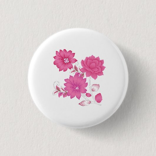 Badge Rond 2,50 Cm Bouton (Devant)