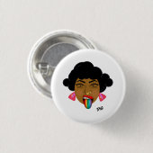 Badge Rond 2,50 Cm Bouton (Devant & derrière)