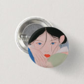 Badge Rond 2,50 Cm Bouton (Devant & derrière)