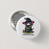 Badge Rond 2,50 Cm Bouton (Devant & derrière)