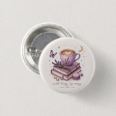 Badge Rond 2,50 Cm Bouton (Devant & derrière)