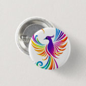 Badge Rond 2,50 Cm Bouton (Devant & derrière)