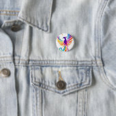 Badge Rond 2,50 Cm Bouton (En situation)