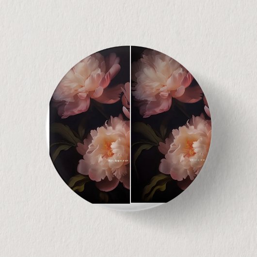 Badge Rond 2,50 Cm Bouton (Devant)