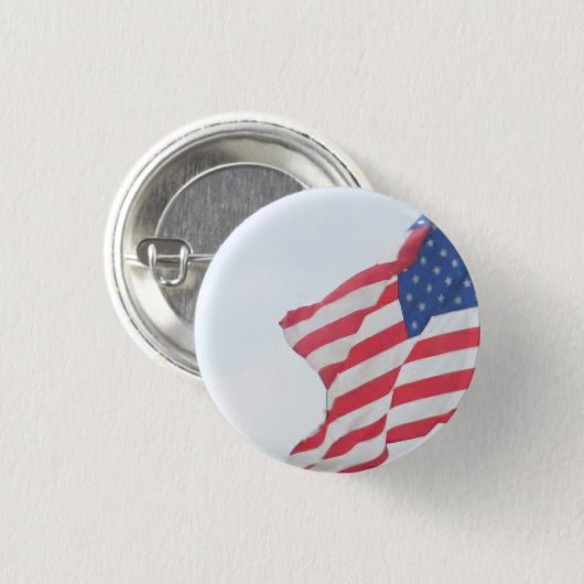 Badge Rond 2,50 Cm Bouton (Devant & derrière)