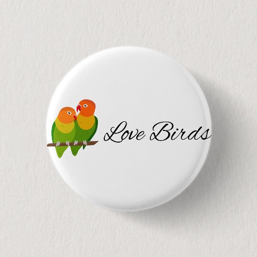 Badge Rond 2,50 Cm Bouton (Devant)