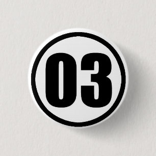 Badge Rond 2,50 Cm Bouton 03