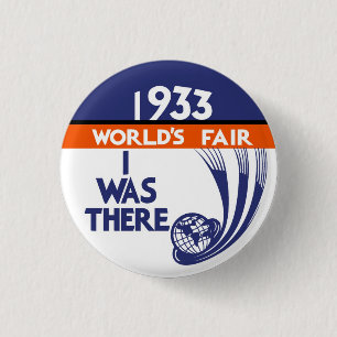 Badge Rond 2,50 Cm Bouton 1933 de reproduction de l'Exposition