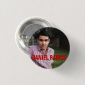 Badge Rond 2,50 Cm Bouton 2 de Daniel (Devant & derrière)