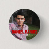 Badge Rond 2,50 Cm Bouton 2 de Daniel (Devant)