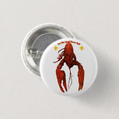 Badge Rond 2,50 Cm Bouton à langouste (Devant & derrière)