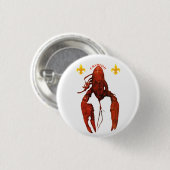 Badge Rond 2,50 Cm Bouton à langouste (Devant & derrière)