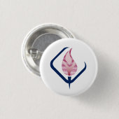 Badge Rond 2,50 Cm Bouton AAFCS (Devant & derrière)