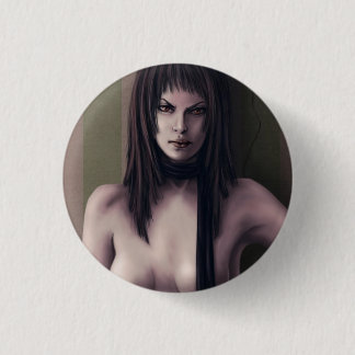 Badge Rond 2,50 Cm Bouton amer