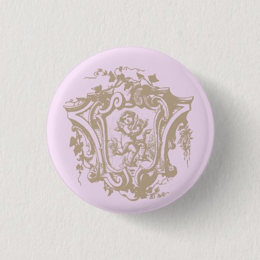 Badge Rond 2,50 Cm Bouton Angel Sing ~ (Devant)