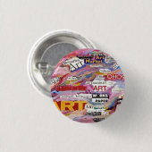 Badge Rond 2,50 Cm Bouton Art (Devant & derrière)