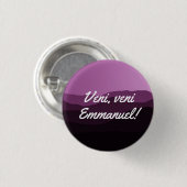 Badge Rond 2,50 Cm Bouton Avent (Devant & derrière)