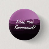 Badge Rond 2,50 Cm Bouton Avent (Devant)