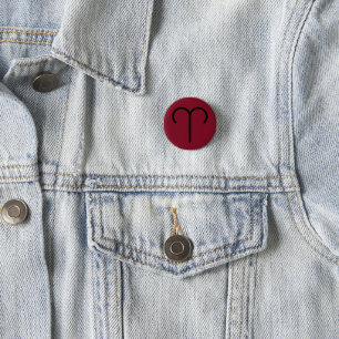Badge Rond 2,50 Cm Bouton Bélier