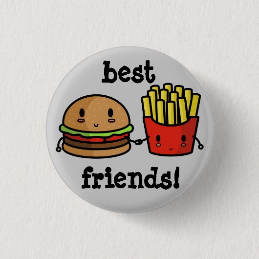 Badge Rond 2,50 Cm Bouton BFF (Devant)