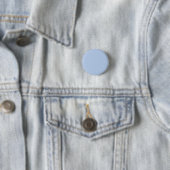 Badge Rond 2,50 Cm Bouton bleu ciel doux (En situation)