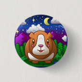Badge Rond 2,50 Cm Bouton Booboo Piggy 1 pouce (Devant)
