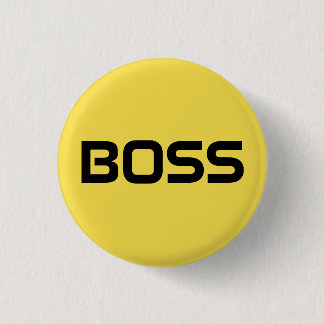 Badge Rond 2,50 Cm Bouton Boss