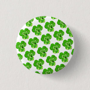 Badge Rond 2,50 Cm Bouton Bouts de la vue des clochers