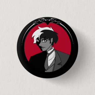 Badge Rond 2,50 Cm Bouton BRW Jonathan Harker