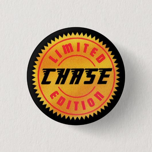 Badge Rond 2,50 Cm Bouton Chase (Devant)