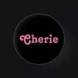 Badge Rond 2,50 Cm Bouton Cherie<br><div class="desc">Bouton Cherie</div>