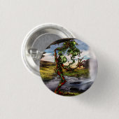 Badge Rond 2,50 Cm Bouton Cherry Time (Devant & derrière)